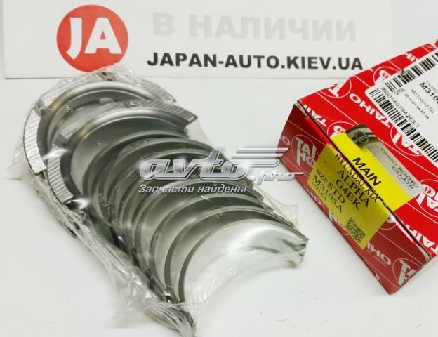 Folhas inseridas principais de cambota, kit, padrão (STD) para Hyundai Getz 