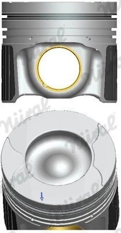 Купить 013PI00156000 Mahle Original Поршень на 1 цилиндр