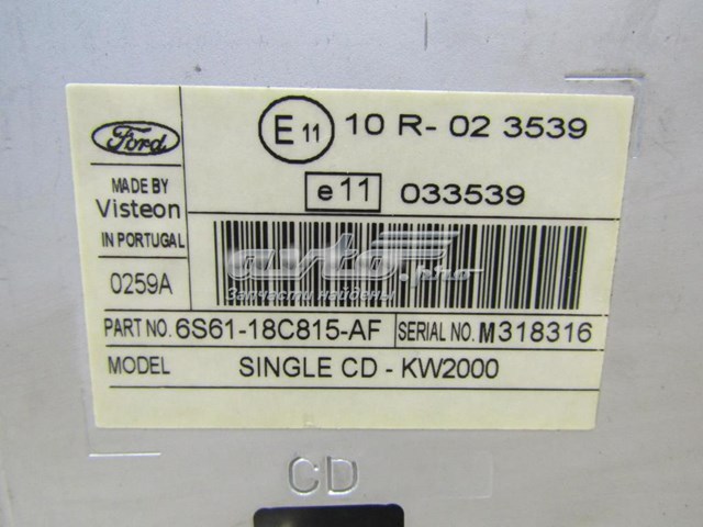 Купить 6S6118C815AF Ford 