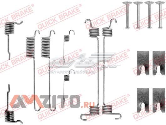 105-0731 Quick Brake kit de montagem das sapatas traseiras de tambor