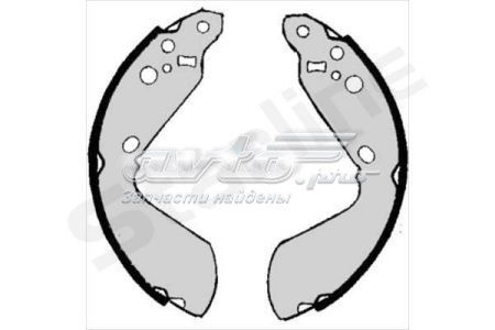 Барабанные колодки Starline BC06890