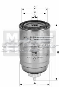 Фильтр тонкой очистки топлива Mann-Filter WK965X цена, от 26.03 USD