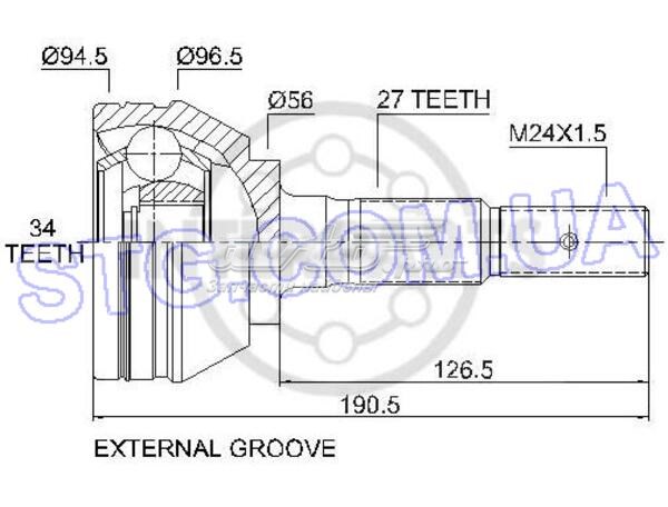  GM100054 Interparts