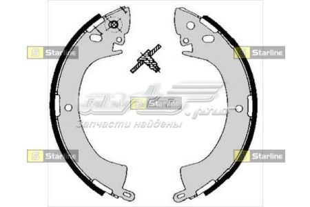 Барабанные колодки Starline BC05240
