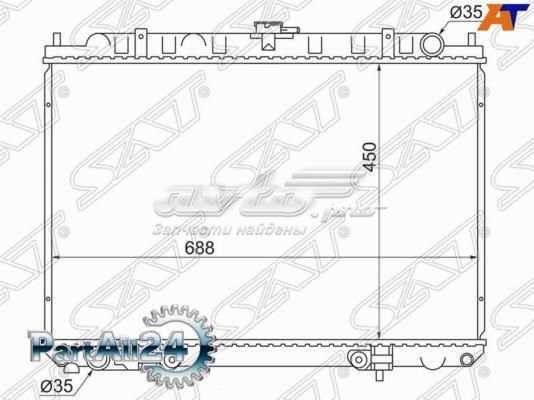 NS000512 SAT Радиатор основной