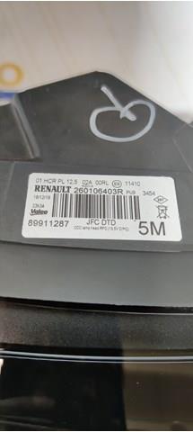 Фара правая Renault (RVI) 260106403R