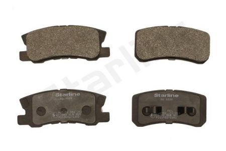 Задние дисковые колодки Starline BDS220