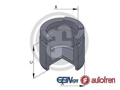 Поршень тормозного суппорта заднего  AUTOFREN D025673