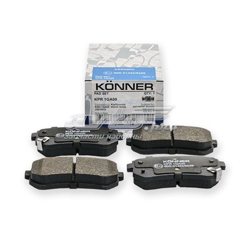 Задние тормозные колодки KPR1GA00 Konner