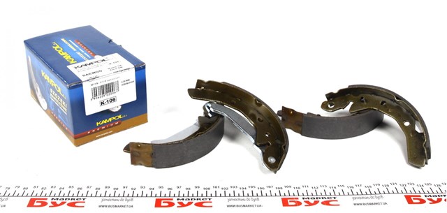 Тормоза рабочие задние ножные и тормозные барабаны Kampol K106 цена, от 11.39 USD