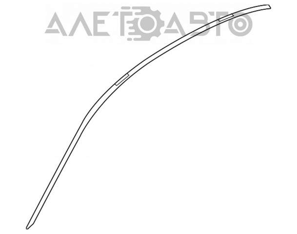 Молдинг крыши правый BMW 51137443692 цена, от 95.07 USD