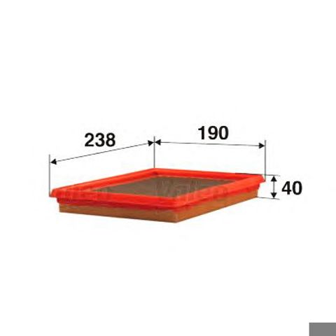 Filtro de aire coche 585315 VALEO