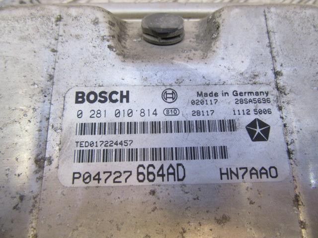 04727664AD Chrysler Мозги двигателя