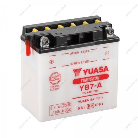 YB7-A Yuasa bateria recarregável (pilha)