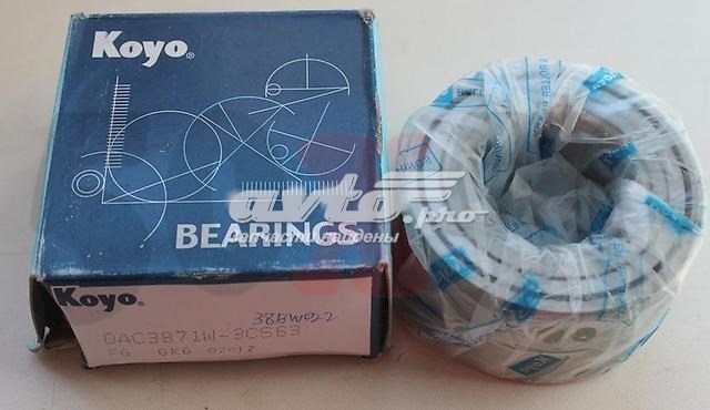 Подшипник ступицы DAC3871W3CS63 Koyo