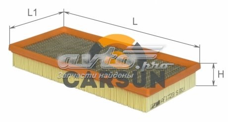 AF1723S Alpha Filter Воздушный фильтр двигателя