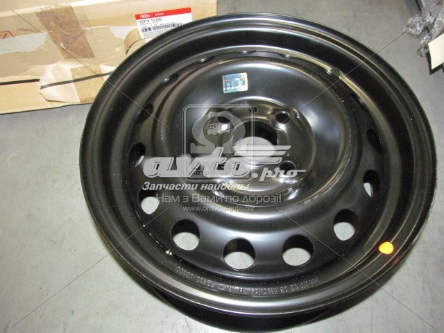 529101G105 Hyundai/Kia диски колесные стальные (штампованные)