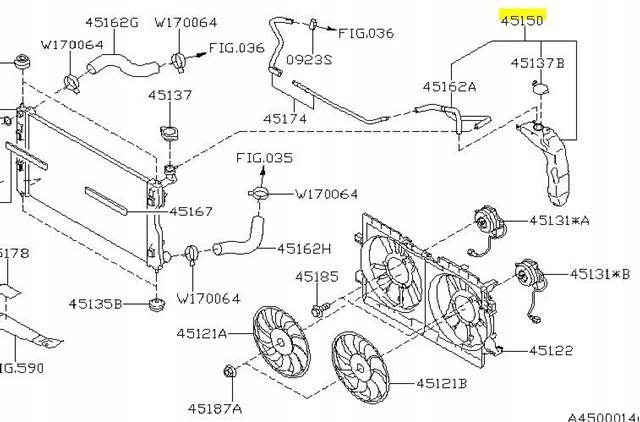  45150FL000 Subaru