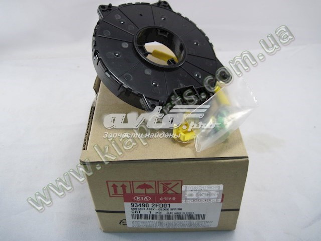 934902F001 Hyundai/Kia Anel AIRBAG de contato, cabo plano do volante