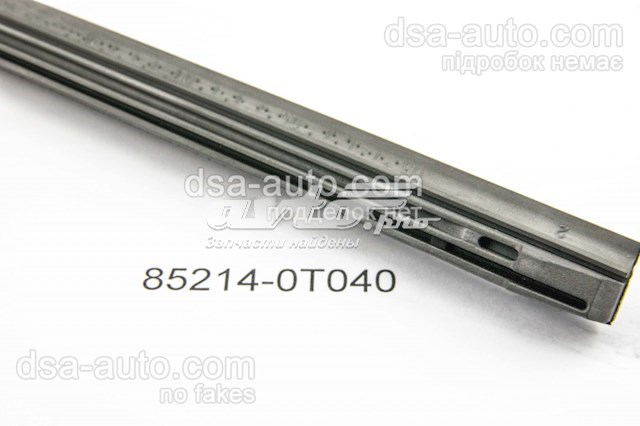 852140T040 TOYOTA Goma del limpiaparabrisas lado copiloto 852140T040 TOYOTA