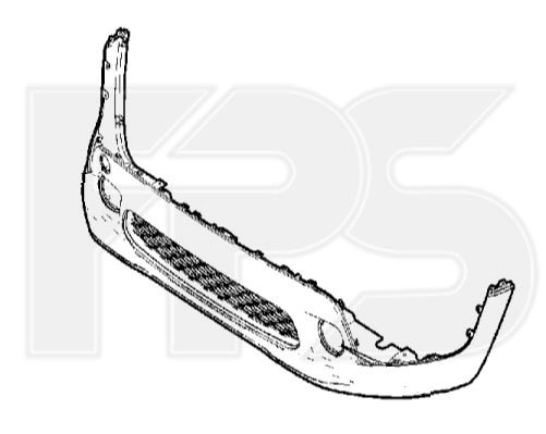 Бампер передний, нижняя часть K6VZ71LXHAA Fiat/Alfa/Lancia