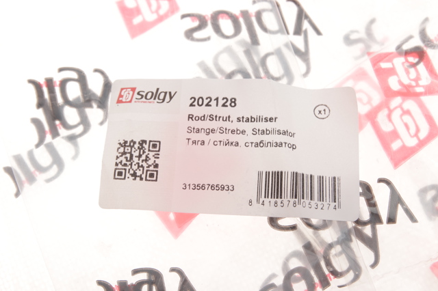 202128 Solgy Тяжка стабилизатора, переднего, левая
