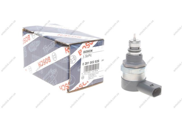 0281002826 Bosch клапан регулировки давления (редукционный клапан тнвд ...