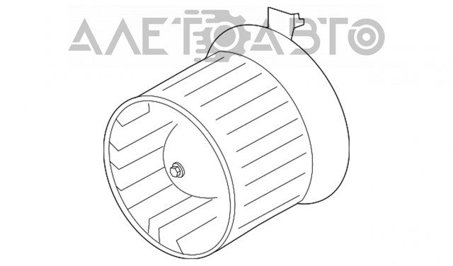 272261KL0A Nissan motor de ventilador de forno (de aquecedor de salão)