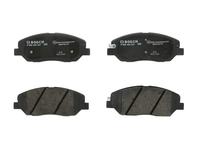 Тормозные колодки Bosch 986494227