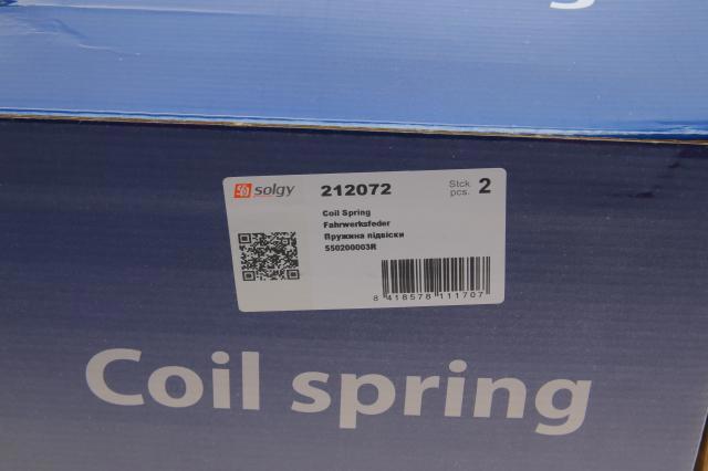 Пружина амортизатора Solgy 212072 цена, от 14.30 USD