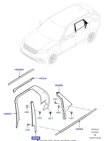 LR148914 Land Rover 