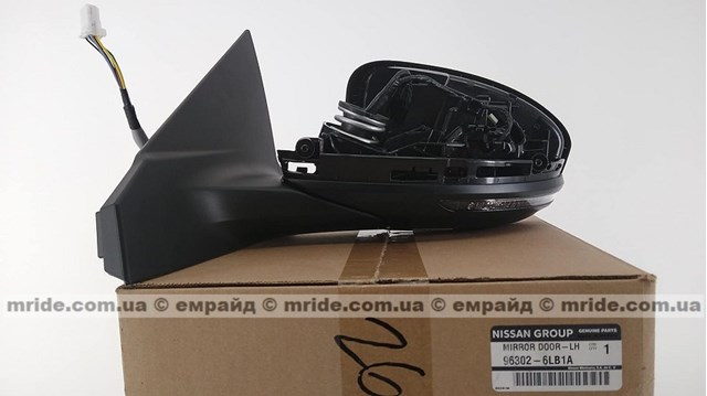 Зеркало заднего вида, левое Nissan/Infiniti 963026LB1A цена, от 227.63 USD