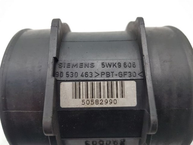 5WK9606 Continental/Siemens sensor de fluxo (consumo de ar, medidor de consumo M.A.F. - (Mass Airflow))