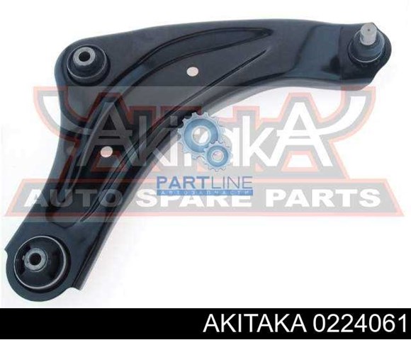 0224061 Akitaka braço oscilante inferior direito de suspensão dianteira