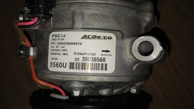 Насос кондиционера MSG Rebuilding 39038560R