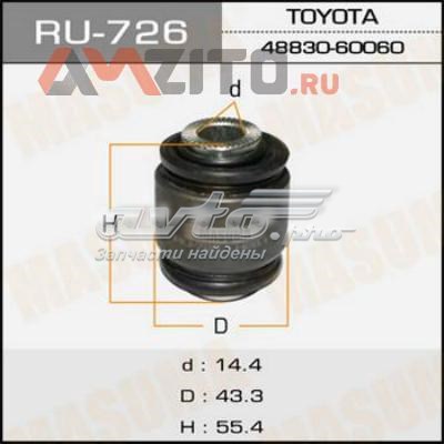 Линк стабилизатора, заднего Masuma RU726 цена, от 15.13 USD