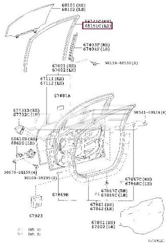  6815105031 Toyota