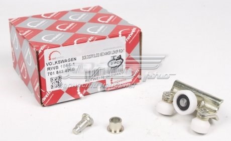 Ролик двери боковой/сдвижной, правый нижний Rotweiss RWS10551 цена, от 8.71 USD