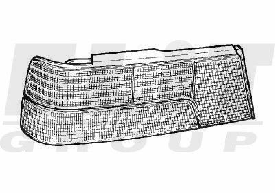Купить 5501909RWE Depo/Loro/Abakus Задняя правая фара