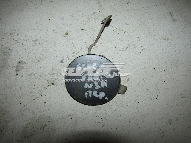 Заглушка бампера буксировочного крюка передняя VAG 5J0807241