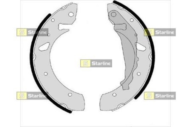 Барабанные колодки Starline BC07850