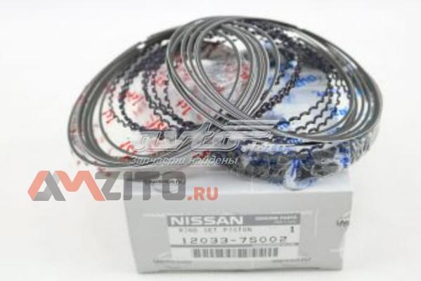 120337S000 Nissan kit de anéis de pistão de motor, std.