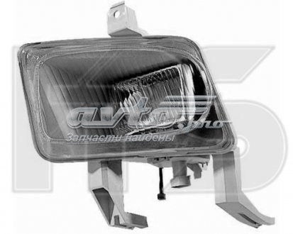 Фара противотуманная, левая Depo/Loro/Abakus FP5077H1E цена, от 25.42 USD