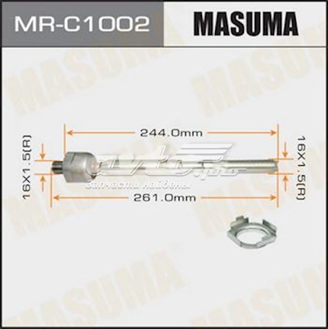 Реечный рулевой механизм Masuma MRC1002 цена, от 18.46 USD