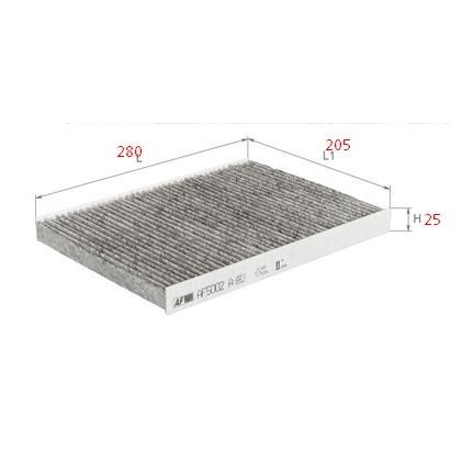 Воздушный фильтр салона Alpha Filter AF5002A