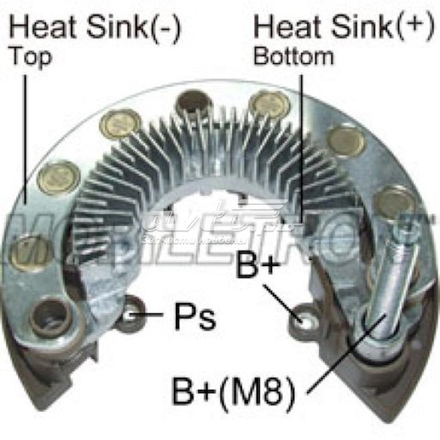 Мост диодный генератора MOBILETRON RM203