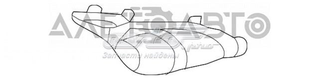 622573JA0B Nissan/Infiniti Заглушка противотуманок, левая