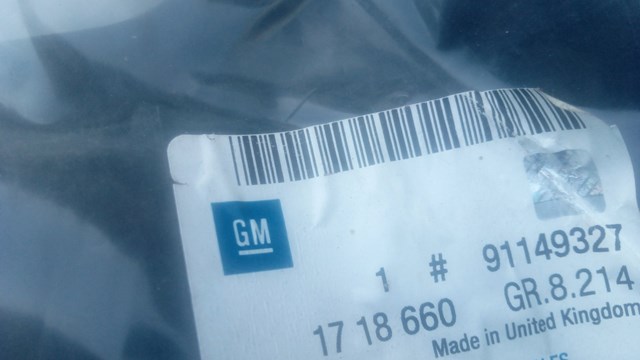 Купить 91149327 General Motors Задние брызговики