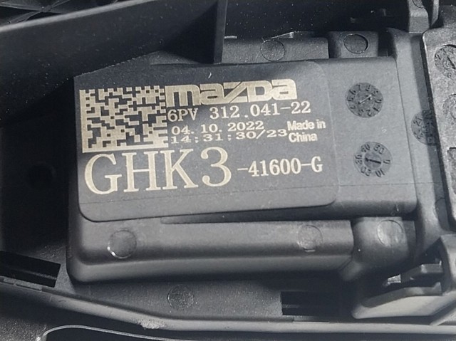  Pedal de gás (de acelerador) Mazda 6 sedan (GJ, GL) (2012 - 2023) 