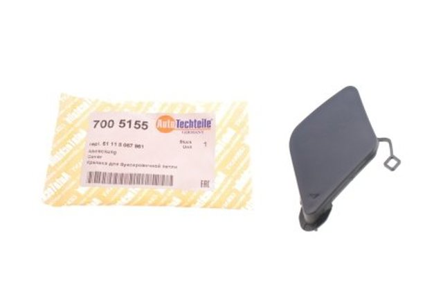 Заглушка буксировочного крюка в передний бампер Autotechteile 7005155 цена, от 9.65 USD